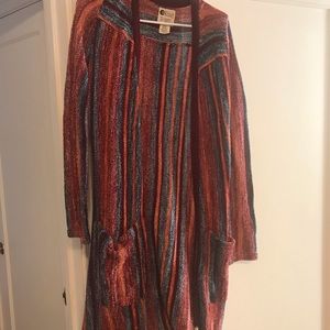 Billabong long duster sweater